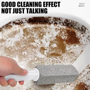 Multi-Functional Pumice Stone Cleaning Stick / Toilet Limescale Rust Stain Dirt Removal / Household Bathroom Washing Brushes