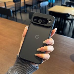For Google 9A Magne Case Slim Matte Carbon Fiber Wireless Charger Cover for Google Pixel 9 10 Pro XL 8A 8 Pro Armror Cover