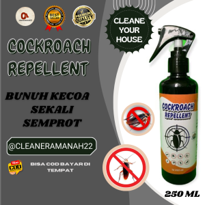 spray obat racun pembasmi kecoa kecoak langsung mati super ampuh