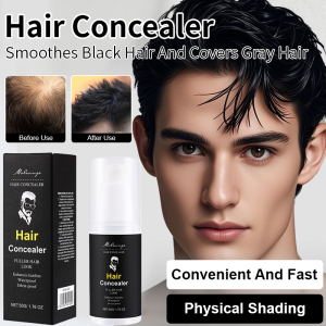 💖Cover White Hair Thick Scalp Cover Cream Hair Dye Emergency Cover White Hair Comb and Dye to Show Color遮白发浓密头皮染发膏