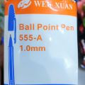 ปากกาลูกลื่น ปากกาน้ำเงิน ปากกา 1 mm.  ปากกาหัวใหญ่ ปากกาเขียนง่าย เขียนลื่น จำนวน 1 ด้าม. 