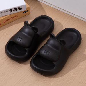 103 รองเท้าแตะพื้นนุ่มแบบสวม สีสันน่ารักกันลื่นได้ดี น้ำหนักเบาใส่ได้ทั้งหญิงและชายโดนน้ำแห้งไว้ไม่ซึมน้ำ สูง 3 เซ็น