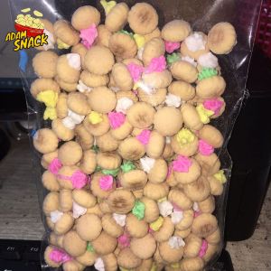 BISCUIT GEMROSE 180GR DAN 500GR / BISCUIT BUNGA /KUE MONAS JAJANAN JADUL MANIS