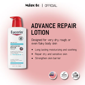 Eucerin Advanced & Roughness Relief Series Body Care Options Ceramide-3 & Urea Formulas For Very Dry & Rough Skin Moisturizing Barrier Repair & Texture Smoothing Malaysia Ready Stock