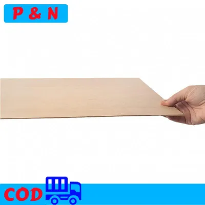 P&N 10 tấm Gỗ Basswood 15x10cm-tấm gỗ chưa hoàn thiện mỏng 2mm để làm thủ công & mô hình làm dăm gỗ trang trí