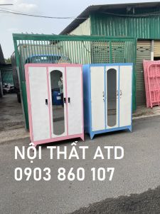 Tủ sắt 3 cánh sơn tĩnh điện giá rẻ dày dặn trơn láng như hình 100% tphcm bình dương