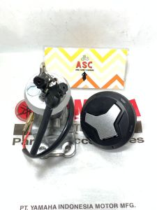KUNCI KONTAK KEY SET KEYSET KOMPLIT SET ASSY PLUS TUTUP TANGKI YAMAHA NMAX N-MAX N MAX KODE 2DP ASLI BARU