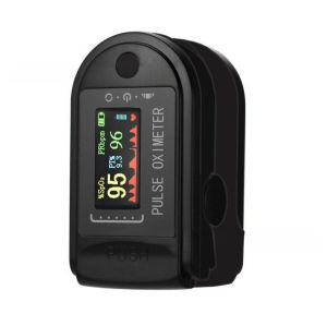 Fingertip Pulse Oximeter Blood Oxygen Monitor SpO2 Heart Rate Tracker Portable Finger Oxygen Saturation Meter Fast Accurate Reading for Adults Kids Nurses Athletes Home Use