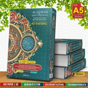 AT TAFSHIL Alquran & Terjemah Transliterasi PER KATA & Kode Tajwid Huruf