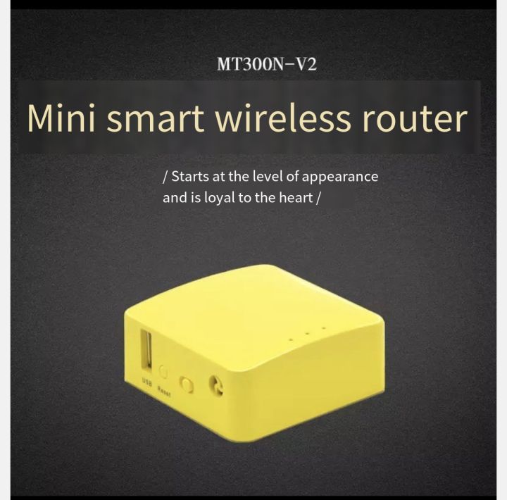 GL.iNet GL-MT300N-V2 MT7628NN 300Mbps wireless mini WiFi router WiFi ...