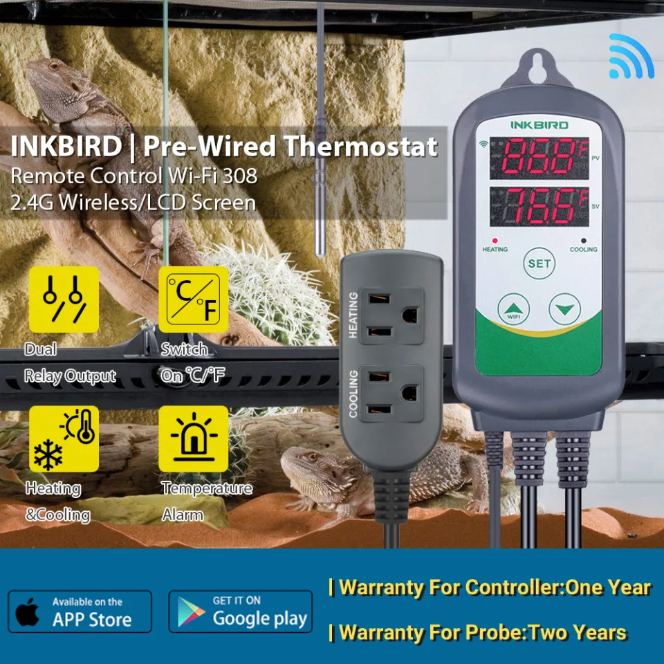 Inkbird Pre-wired Digital WIFI Temperature Controller