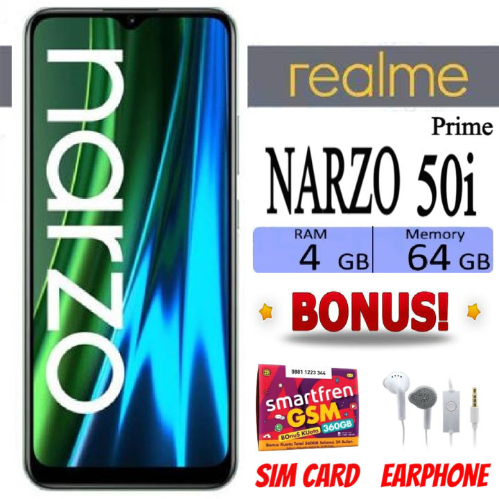 REALME Narzo 50i Prime RAM 4/64 GB - Bergaransi Promo | Lazada Indonesia