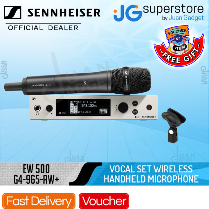 Sennheiser EW 500 G4 965 Wireless Handheld Microphone System with