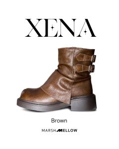 XENA BOOTS - MARSHMELLOW รองเท้าบูธสายแฟชั่นคอมพลีททุกลุค