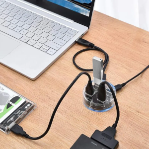 USB HUB Multi 4 Port High Speed USB3.0 Splitter With Micro USB Power Port For Laptop PC OTG Adapter