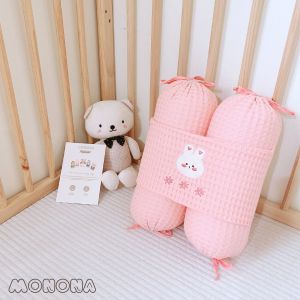 Gối chặn chặn bông monona waffle mềm mại thoáng khí chống giật mình cho bé BabyUS