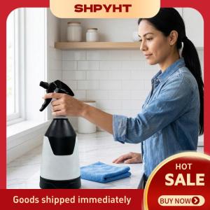 SHPYHT✨ Super Fine Mist Spray Bottle 900ML Leakproof Trigger Large Capacity for Hair Plants Home Disinfection Office Cleaning Gardening