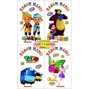 Plastik harum manis isi 100 pcs pororo terbaru // plastik serma harum manis