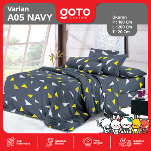 Goto Reverie Sprei Kasur Set 180x200 Aesthetic Seprei Motif Estetik