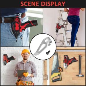 10Pcs/set Belt Clip Replacement for Tool Belt 2453-20 2454-20 2461-20 2462-20 2463-20 Replacement Part with Screws