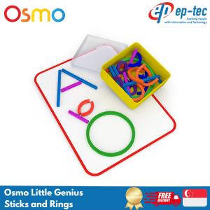 OSMO (Exclusive) Osmo Little Genius Sticks and Rings (Add-on Games) Preschoolers STEM Education Toys