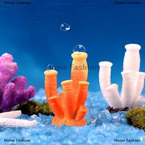 [COD] Home Fashion Colorful Mini Artificial Coral Cute Ornamental Fish Gifts Aquarium Decor Multicolor Resin Fashion Diy Art Craft Fish Tank Decoration