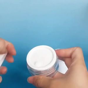 10/30pcs 20g/30g/50g Empty Clear Round Acrylic Cream Jar Makeup Jar Refillable Bottle Cosmetic Container Travel Bottle