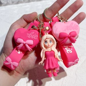 Móc Khóa Hình Búp Bê Chữ Bằng pvc Mẫu Mới 2023