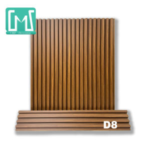 1box-16pcs PVC Wall Panel Sticker Waterproof Grille Design Ecological Board TV Background Pvc Wood Panel