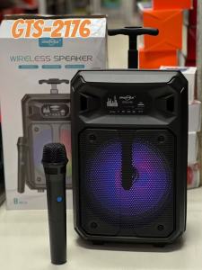 ลำโพงบลูทูธ รุ่น GTS-2176 ดอก8นิ้ว ฟรีไมค์ลอย รองรับUSB TF ปิดไฟได้ มีคันชักและล้อลาก 11W ลำโพงบลูทูธไร้สาย สินค้าพร้อมส่งจากกทม. ลำโพงบลูทูธ รุ่น GTS-2176 ดอก8นิ้ว ฟรีไมค์ลอย รองรับUSB TF ปิดไฟได้ มีคันชักและล้อลาก 11W ลำโพงบลูทูธไร้สาย สินค้าพร้อมส่งจาก