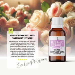 Eco Love Philippines: NATURALLY LOVABLE Immune Synergy Essential Oil Blend - Boosts Wellness Naturally