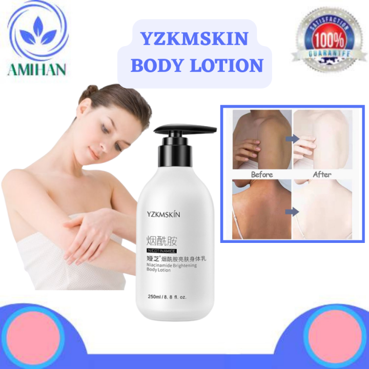 BEST SELLING EFFECTIVE YZKMSKIN Body Milk Niacinamide Whitening