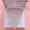 Mahkota Set Arnava Jewelry - Set Mahkota Anting Kalung - Aksesoris Pengantin/ Pesta/ Wisuda - Bridal Crown. 
