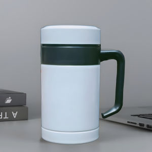 Cangkir Kantoran Termos Vacuum boutique cup air minum stainless mug HN 22 - YSSHOP