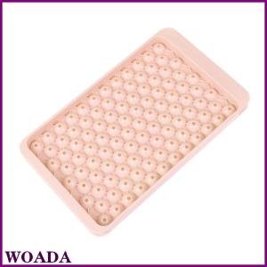 WOADA 1Pc 104 Grid Mini Ice Cube Tray Mold Food Grade Small Ice Cube Maker Mould Easy Release Round Ice Molds For Whiskey Cold Drink