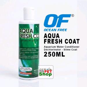 Aqua Fresh Coat Aquarium Water Conditioner with Aloe Vera - Anti-Chlorine & Slime Coat Protection for Fish Tank