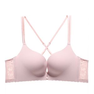 S1640 Áo lót nữ chất su không gọng có mút Bra su đan dây Braletteshousevn