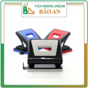 Máy đục lỗ máy bấm lỗ Deli 105 .Thích hợp cho giới văn phòng dập chứng từ tài liệu