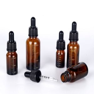 NOVAWEAR Travel 5ml-100ml Refillable Bottles Scale Dropper Bottle Cosmetic Containers Vials Essential Oil Bottle Dropper Bottle with Scale Perfume Bottle Liquid Pipette Bottle