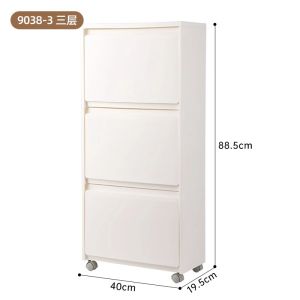 Cực rộng & Sâu Cán Lưu Trữ Thùng có bánh xe Nặng Nhiệm Vụ Hộp Hộp xếp chồng được Cho Giày/Đồ Chơi/Đồ Ăn Nhẹ không cần lắp ráp Dày Nhựa Dưới Bàn Tủ