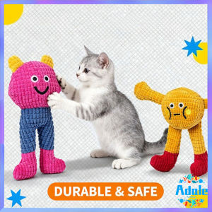 Soft Plush Dog Chew Toy Teething Grinding Toy Bite Resistant Companion Pet Chewing Toy for Puppy Teeth Care