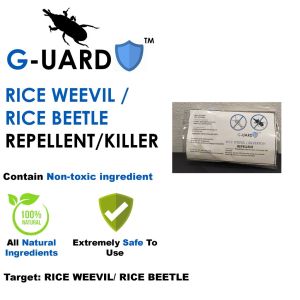 RICE BEETLE/RICE WEEVIL/SILVERFISH HERB REPELLENT BAG by G-UARD [NEXT DAY SHIPPING] (米象/Kumbang Beras/அரிசி வண்டு)