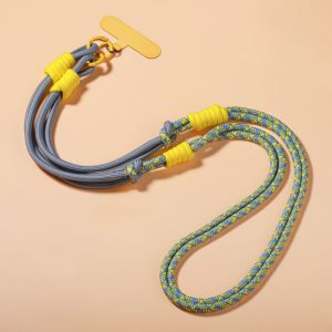 MUSCLEX Có thể điều chỉnh Dây đeo điện thoại Cá nhân hóa Có miếng vá Dây cổ Dài Dây đeo dệt