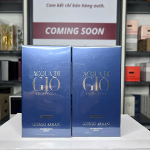 Acqua Di Giò Profondo Parfum 100ml Nam Chính Hãng | Full Seal | Có Tem Công Ty Nhập Khẩu | Mùi Biển Sâu Nam Tính