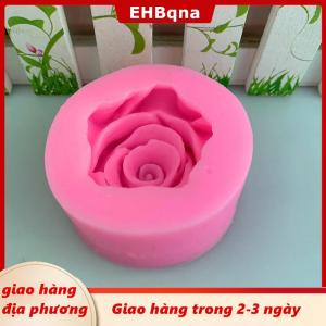 [COD] EHBqna 3PF Ship within 24 hours 3D hoa hồng hình dạng Silicone fondant xà phòng bánh KHUÔN CUPCAKE nướng công cụ