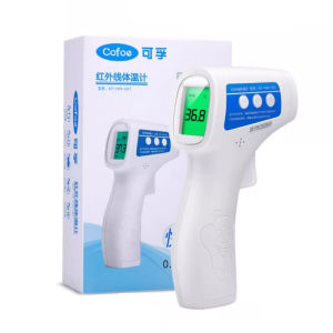 Cofoe Infrared Forehead Thermometer/ Infrared Gun Termometer suhu badan/ Pengukur Suhu Tubuh Digital LED Display