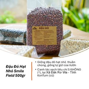 Smile Farm - Đậu Đỏ 500gr trồng tự nhiên tại KonTum