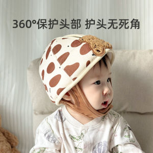 Baby walking head protection anti fall helmet baby walking head safety helmet childrens collision helmet summer breathable a