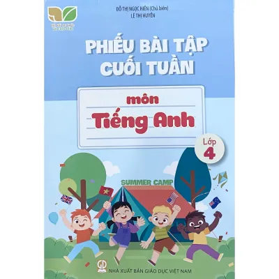 Sách - Phiếu bài tập cuối tuần Tiếng Anh 4 - Kết nối tri thức với cuộc sống (Global Success)