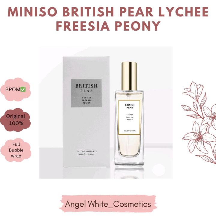 MINISO BRITISH PEAR LYCHEE FREESIA PEONY Lazada Lazada Indonesia